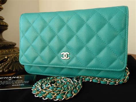 chanel wallet on chain turquoise|Wallets on Chain .